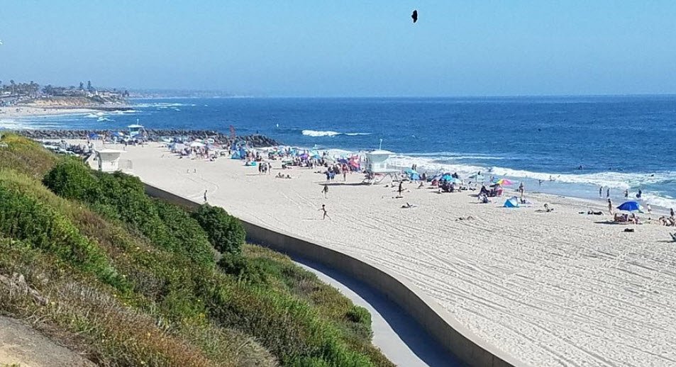 South Carlsbad State Beach, California, USA